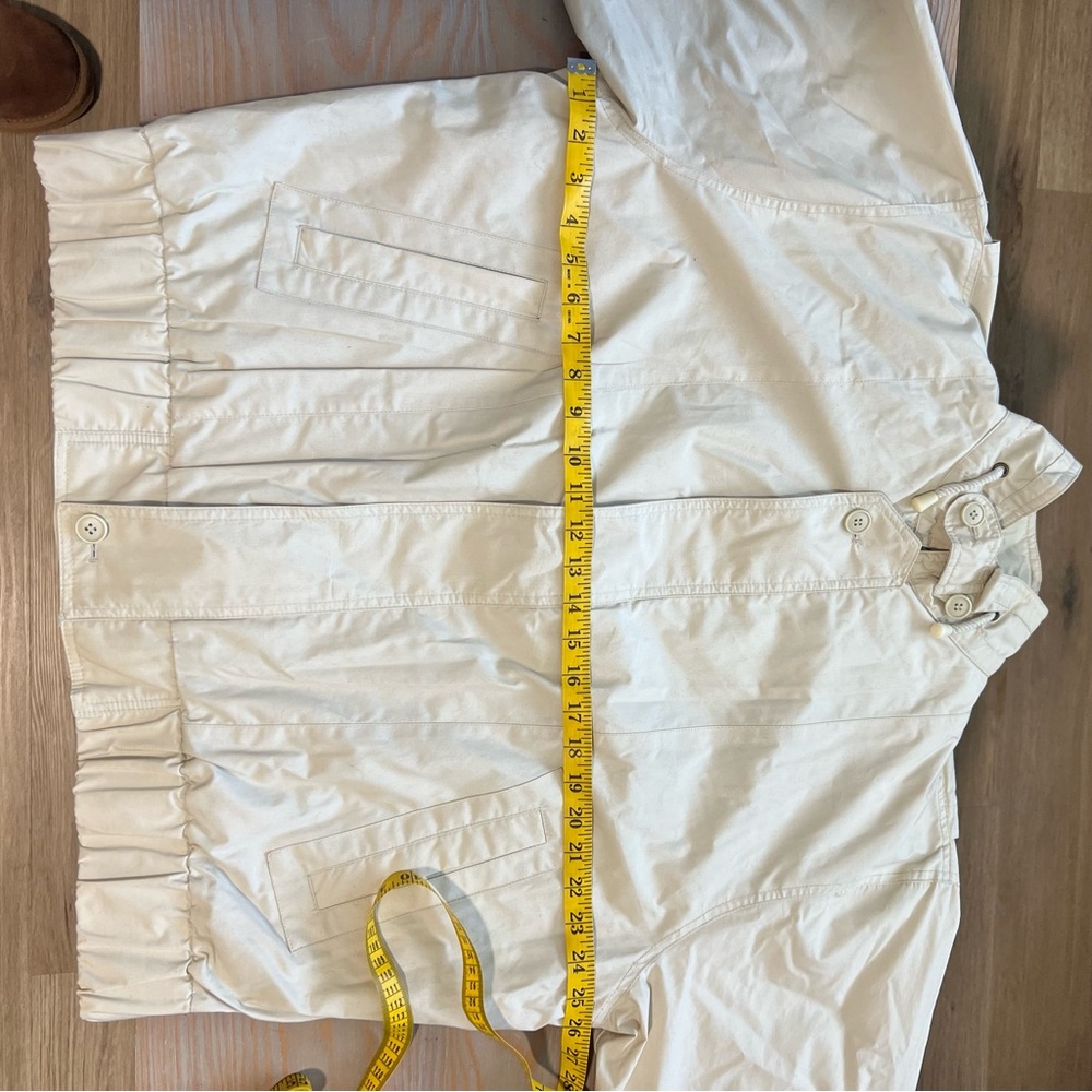London Fog Bomber Jacket size Large in neutral beige - Picture 8 of 10
